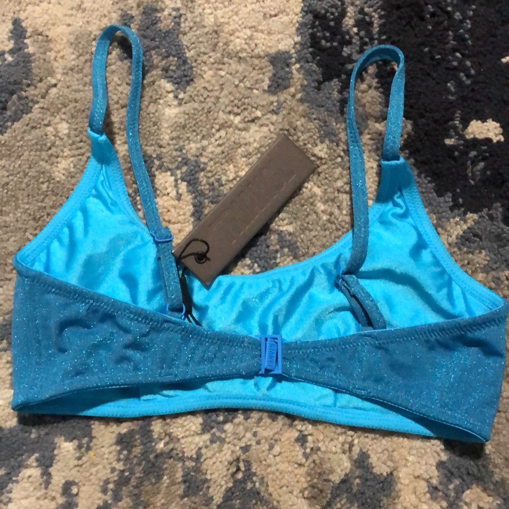 Stevie sparkle bathing suit top. - Picture 2 of 2